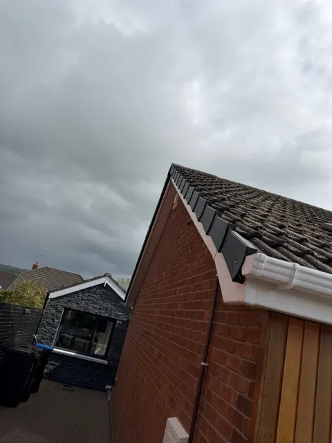 Dry verge roof edge upgrade, photograph 2