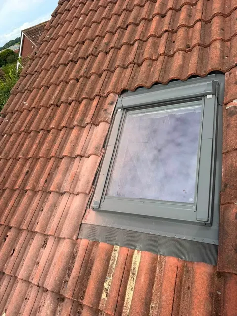 Roof window and slate repairs, photograph 5