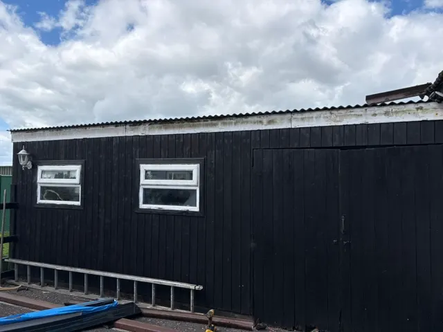 PVC roofline replacement, photograph 1