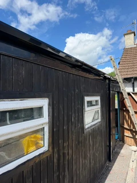 PVC roofline replacement, photograph 5