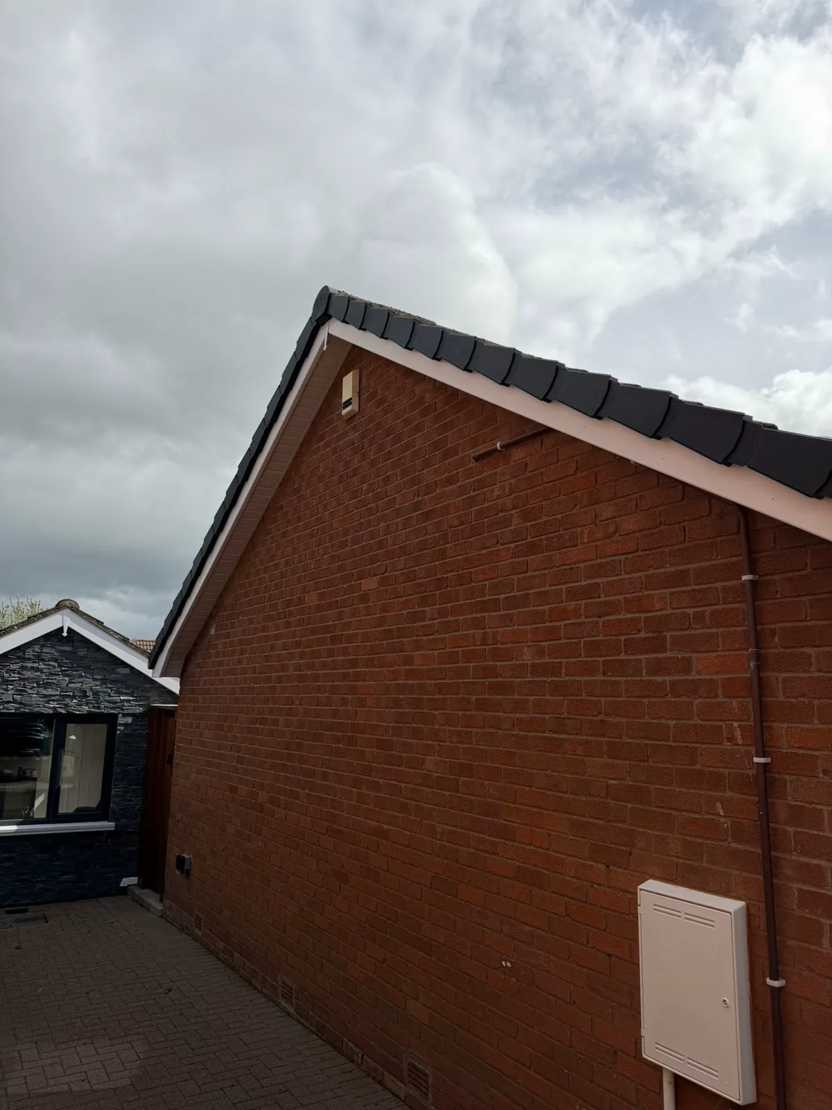 New dry verge installation