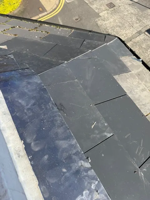Roof leak and ceiling repair, photograph 3