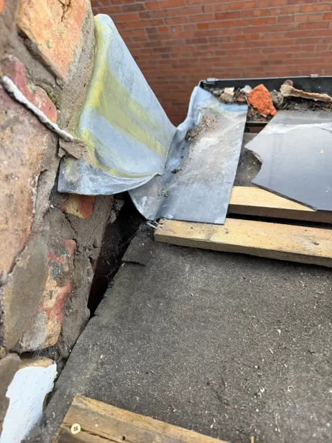 Roof leak and ceiling repair, photograph 9