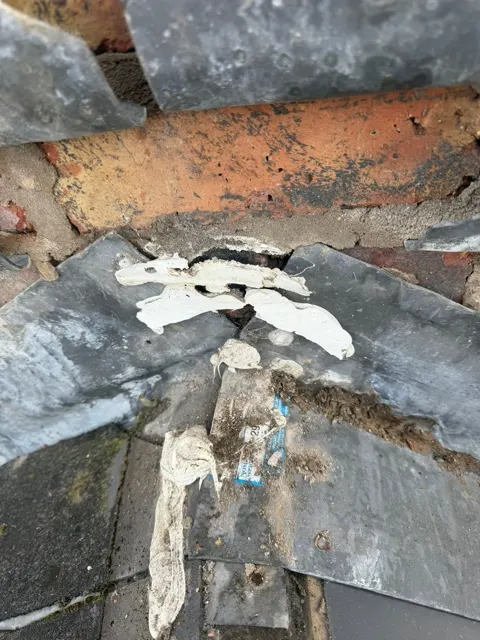Roof leak and ceiling repair, photograph 10
