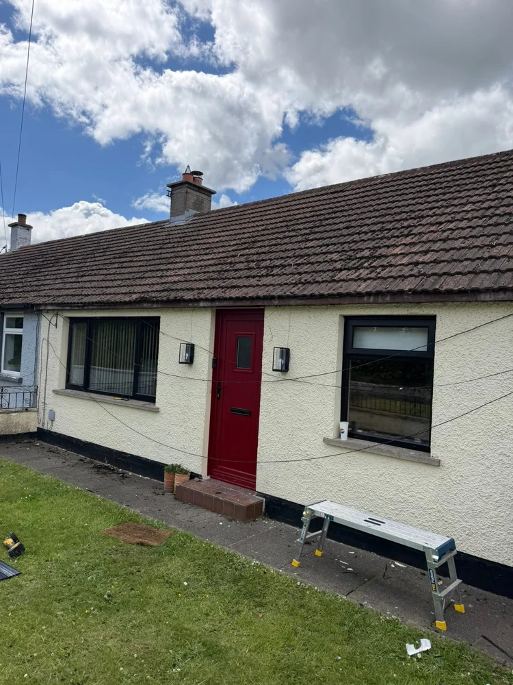 PVC roofline replacement