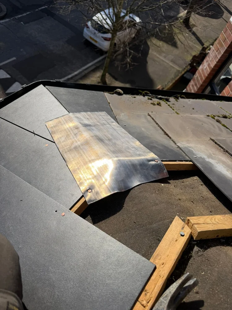 Leadwork and slate roof repairs from the GC project portfolio